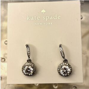 Kate Spade Sparkling Crystal Drop Earrings – Statement Glam!